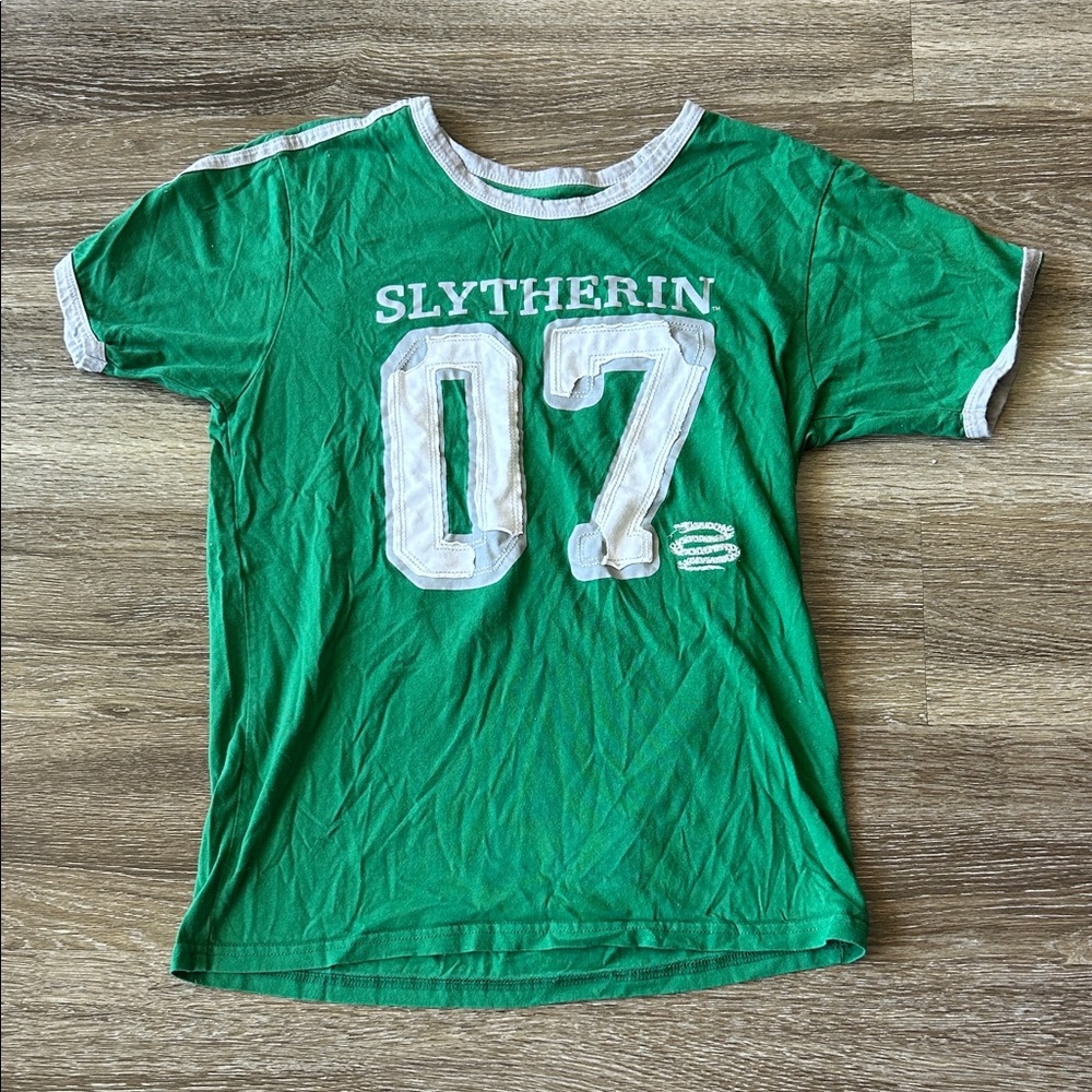 Warner Bros. Green Slytherin 07 Kids Tee